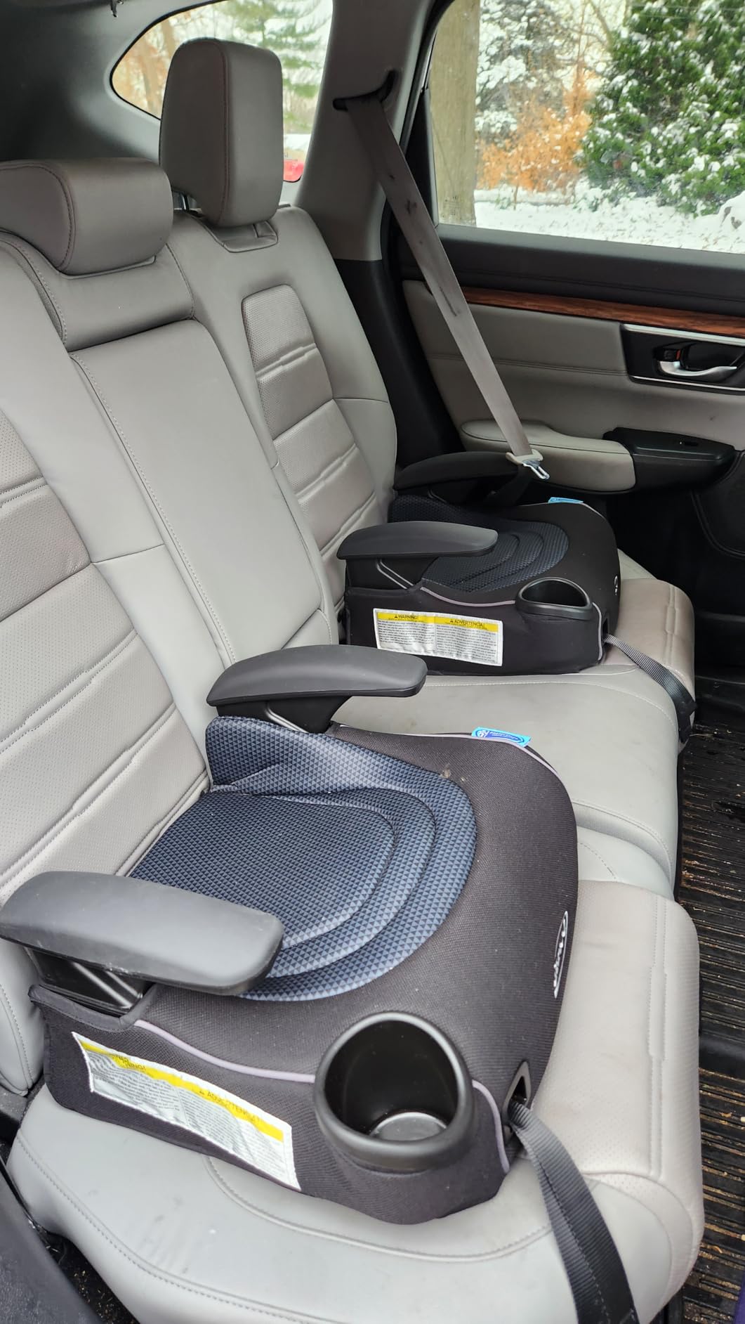 Graco® TurboBooster® LX Backless Booster with Affix Latch | Backless Booster Seat for Big Kids Transitioning to Vehicle Seat Belt (Rio) customer photo 1