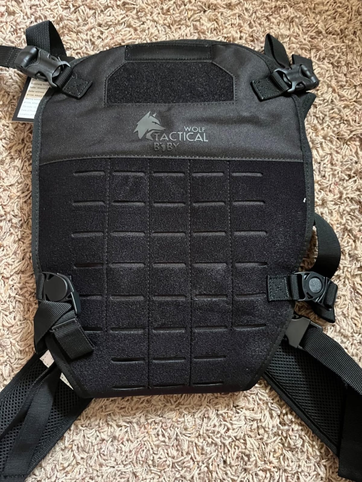 Toddler & Baby Carrier for Men – Dad Carrier for Infants & Toddlers | WOLF TACTICAL customer photo 2