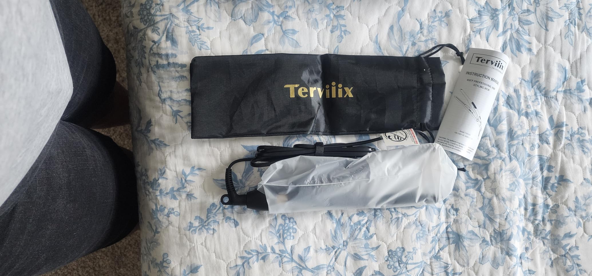 Terviiix Pencil Flat Iron for Edges & Short Hair, 3/10 Inch customer photo 2