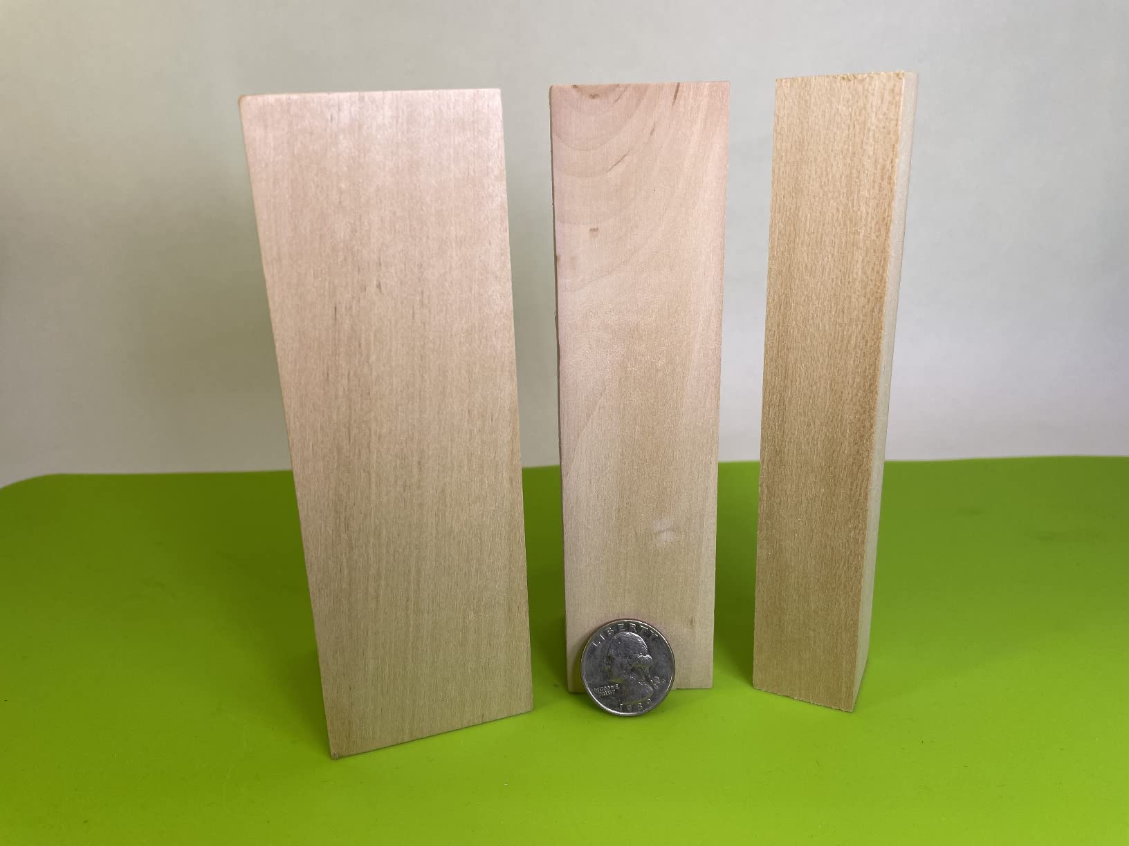 Thiecoc 6 Pcs Basswood Carving Blocks - 6x2x2 Inch Basswood for Wood Craft, Whittling customer photo 1
