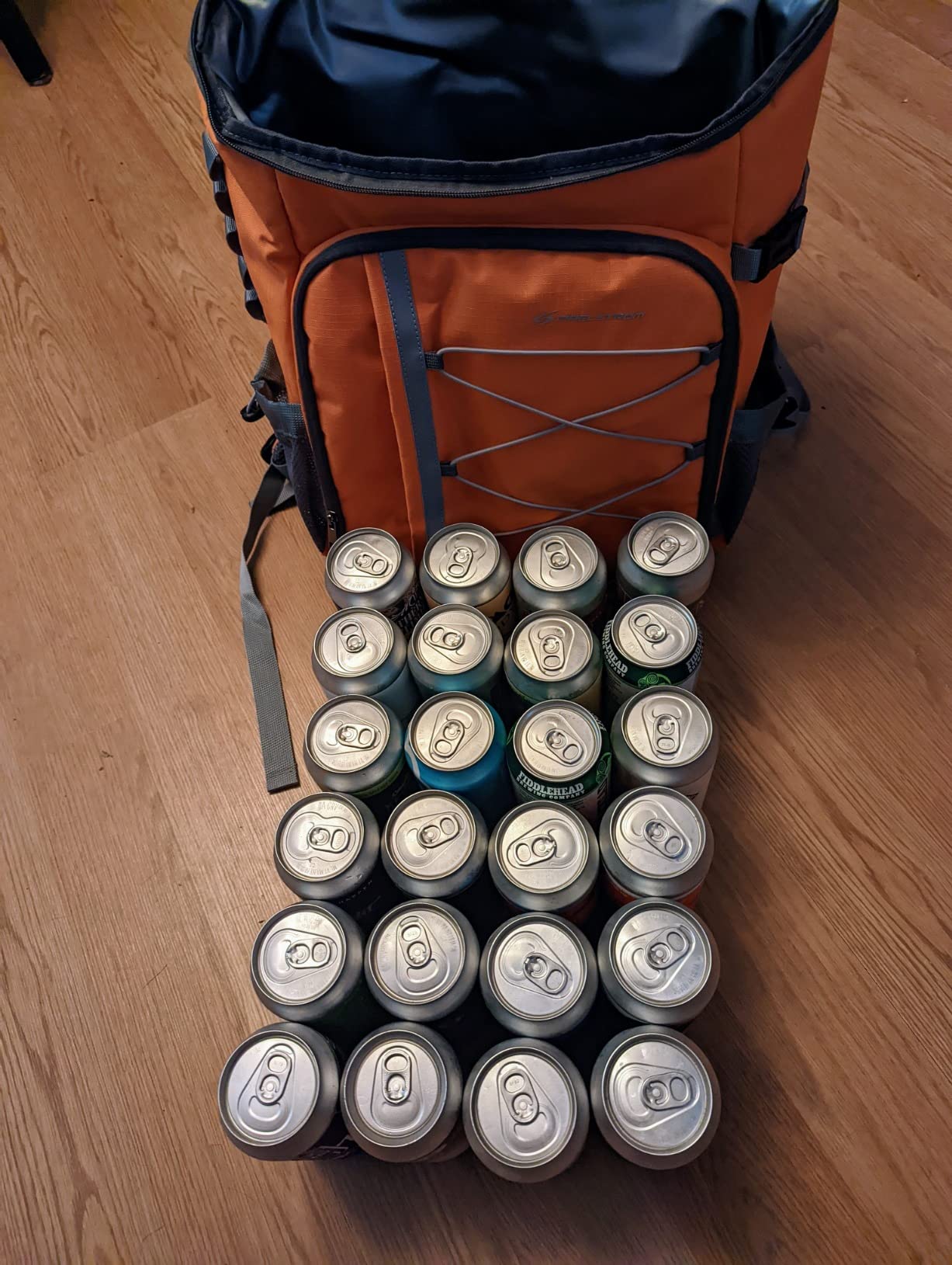 Maelstrom 35/50Can Insulated Cooler Backpack, Leakproof Soft Lunch Ice Bag customer photo 2