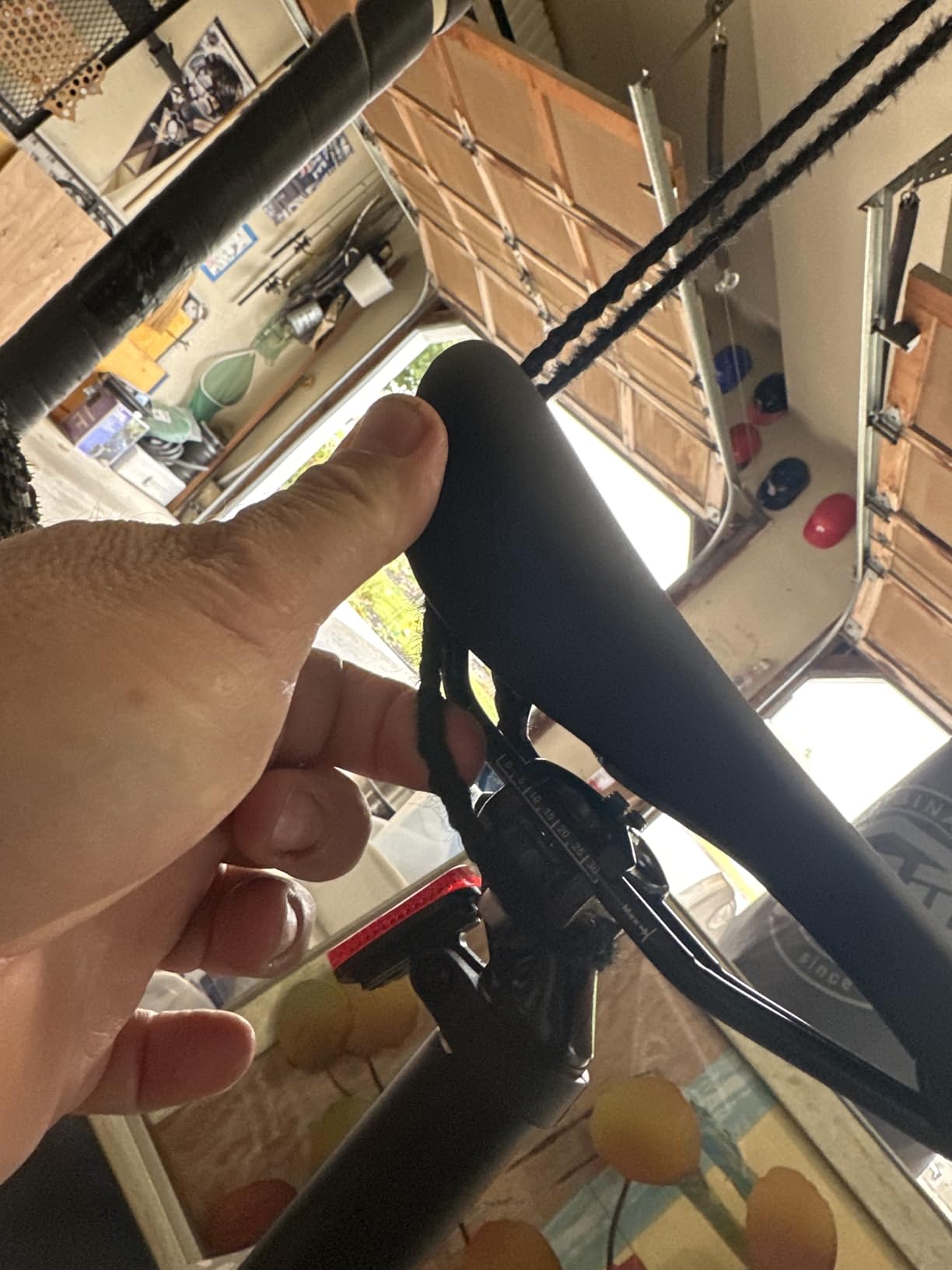 Wallmaster Ceiling Bike Hanger, Bicycle Lift Hoist Pulley System for Garage customer photo 2