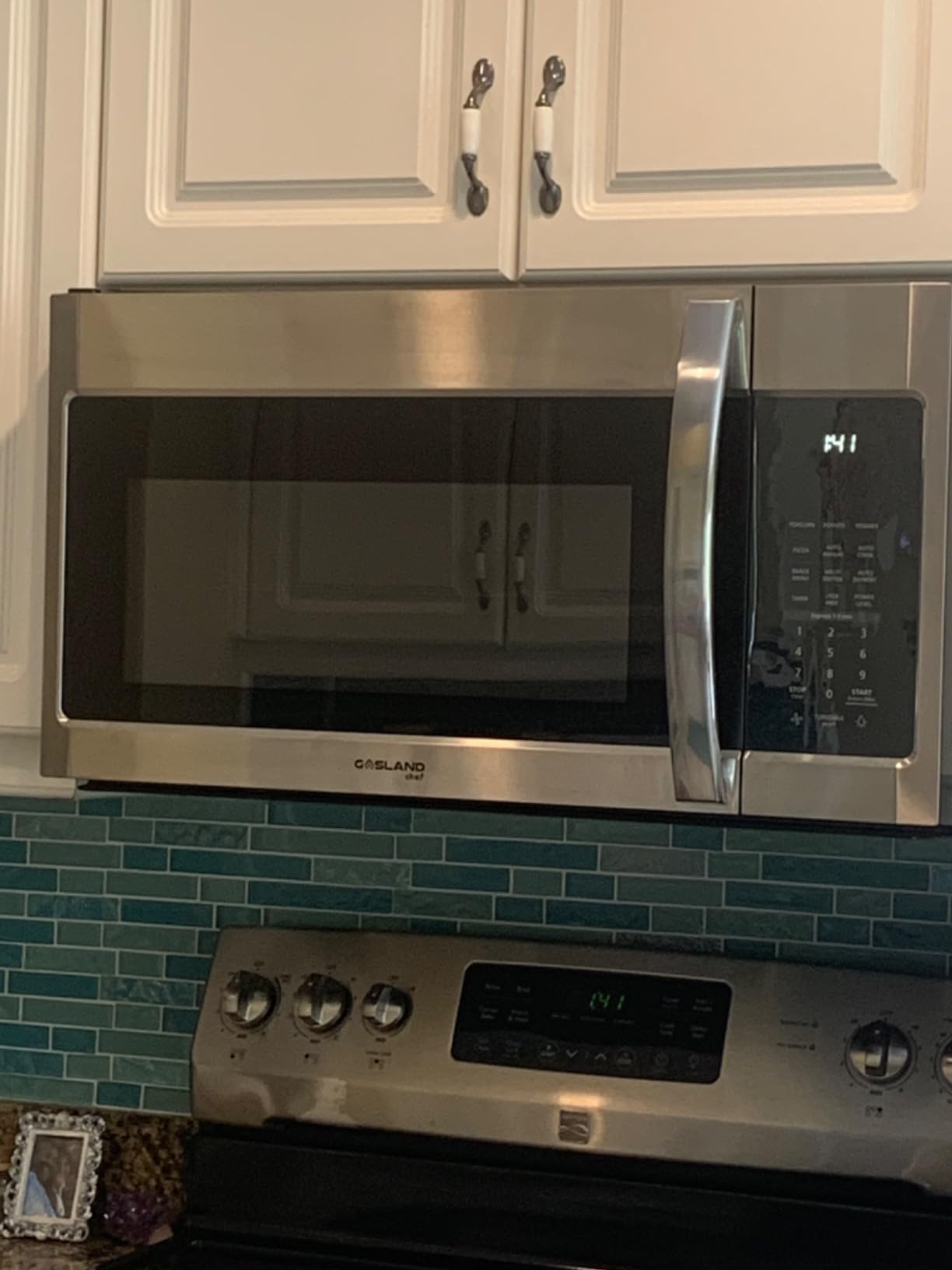 GASLAND 30 Inch Over the Range Microwave, 1.9 Cu. Ft., 400 CFM, 1000W customer photo 1