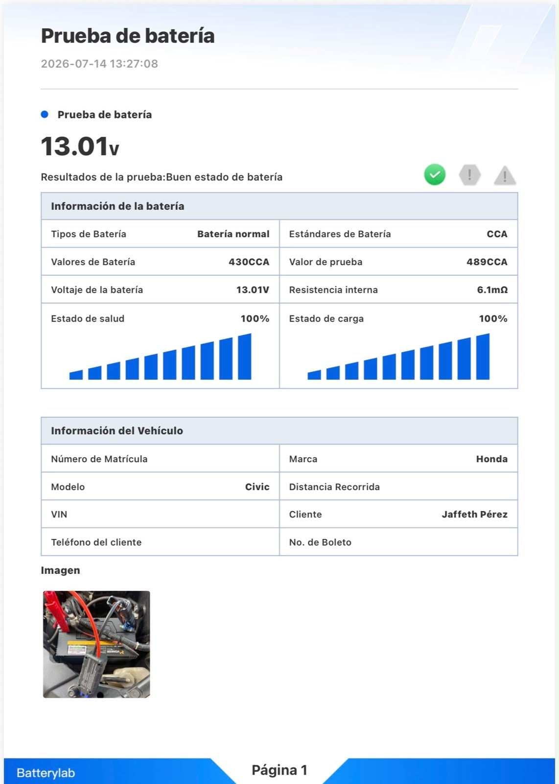 TOPDON JS3000 Jump Starter, 3000A, Boost Mode, 9L Gas/ 7L Diesel Engines customer photo 2