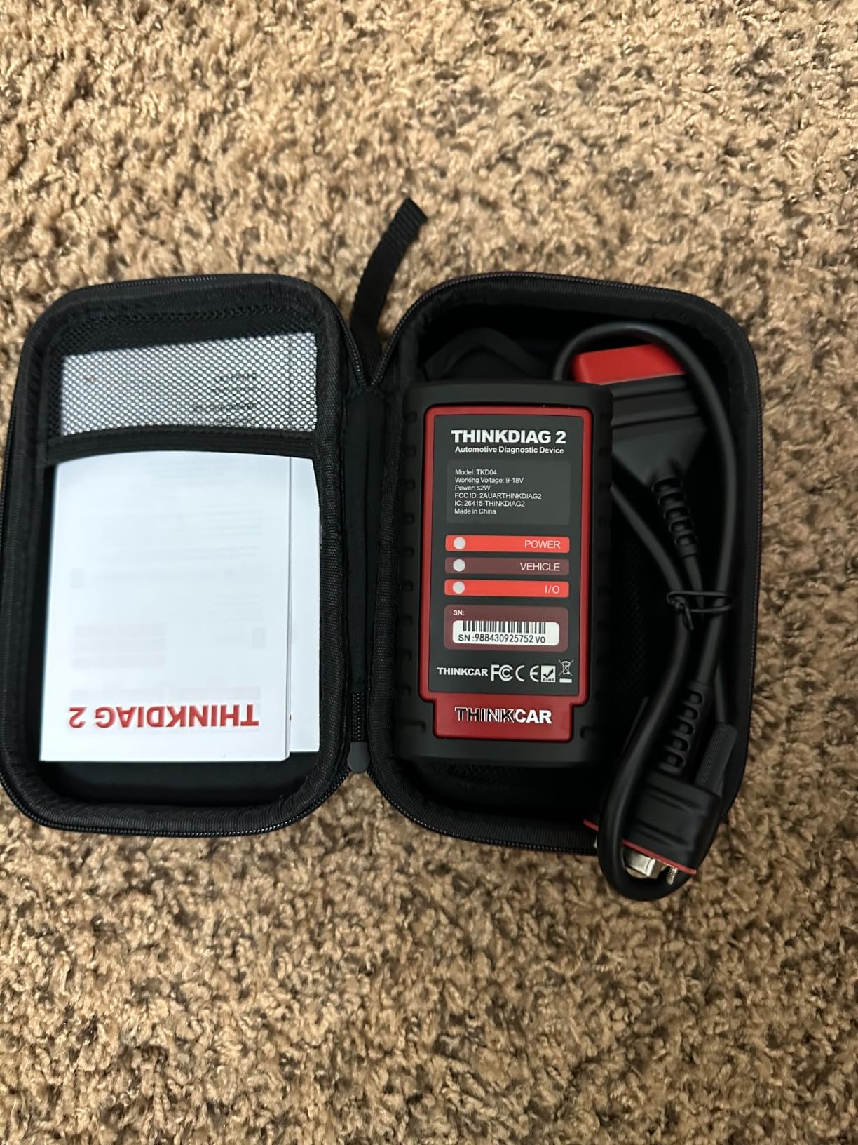 Thinkdiag2 All System Bidirectional OBD2 Diagnostic Scanner for iOS/Android customer photo 1