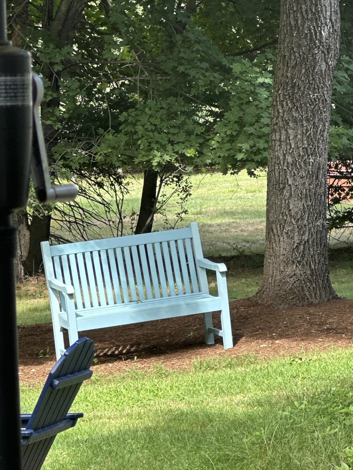 Psilvam 2-Person Outdoor Bench with 700 Lbs Weight Capacity, Teak customer photo 1