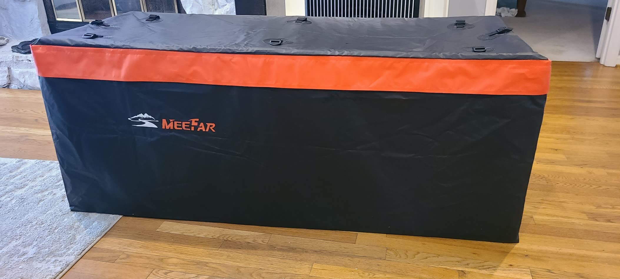 Car Roof Bag Rooftop Cargo Carrier Bag Waterproof 21 Cubic Feet roof Cargo customer photo 1