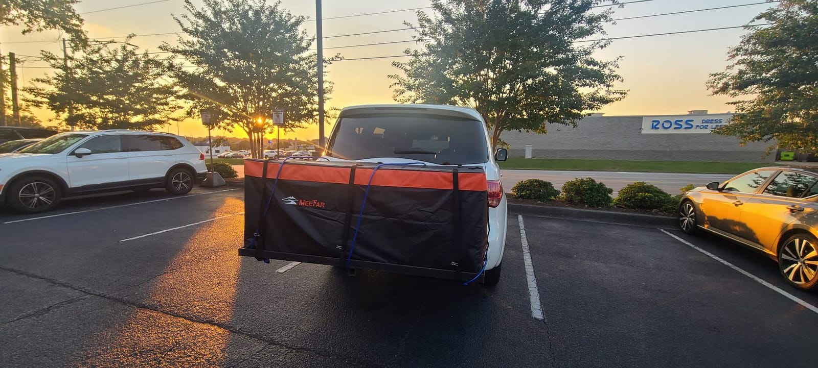 Car Roof Bag Rooftop Cargo Carrier Bag Waterproof 21 Cubic Feet roof Cargo customer photo 2