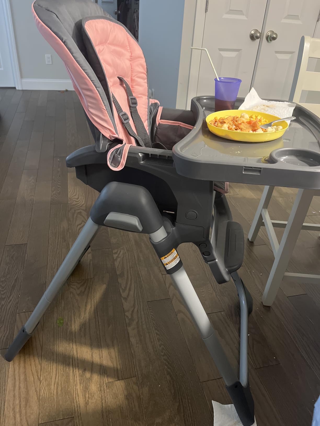 Baby Trend Sit Right 2.0 3-in-1 High Chair - Cozy Grey customer photo 2