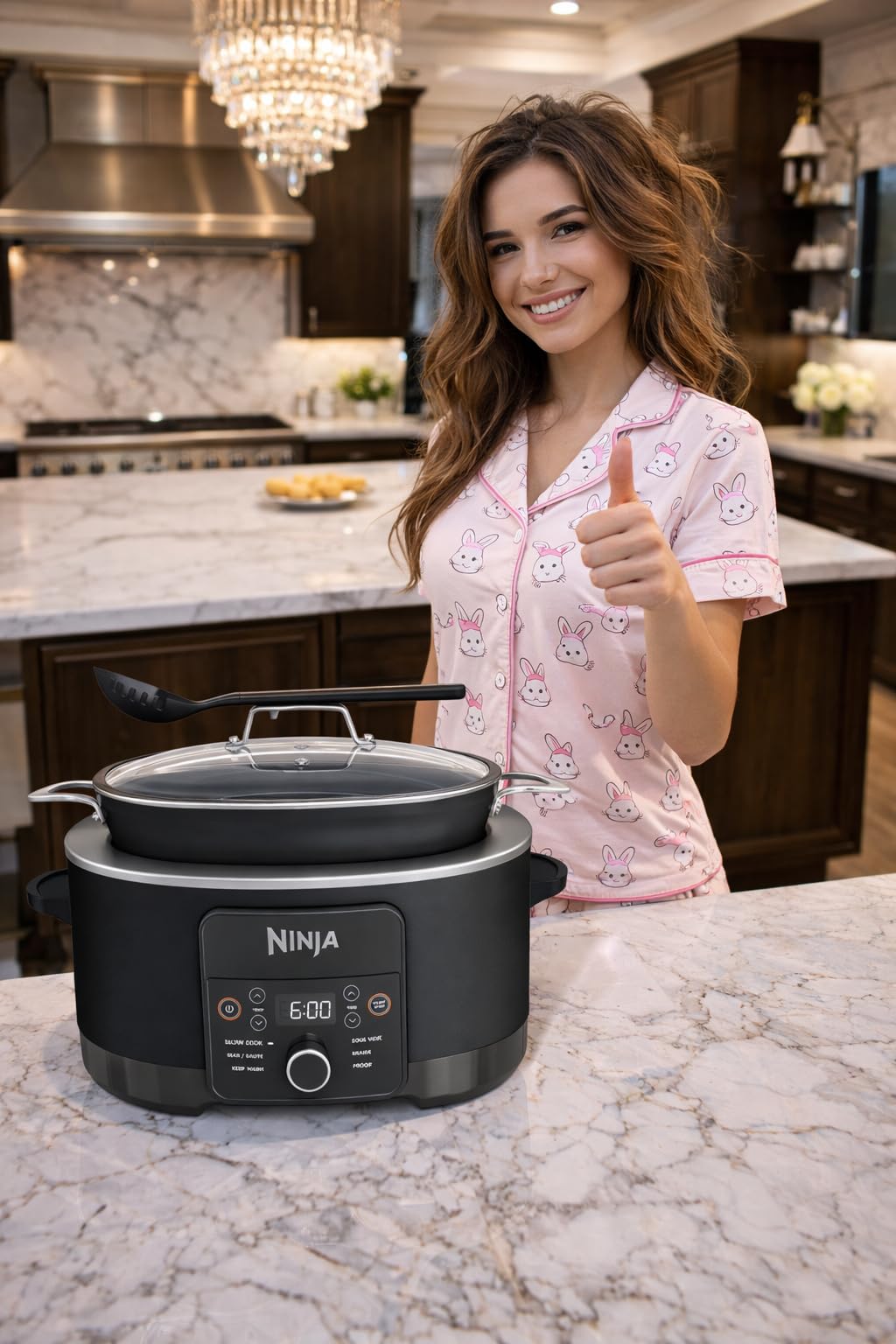 Ninja® PossibleCooker™ PRO 8-in-1, 8.5-qt, Sea Salt Gray, MC1001 customer photo 1