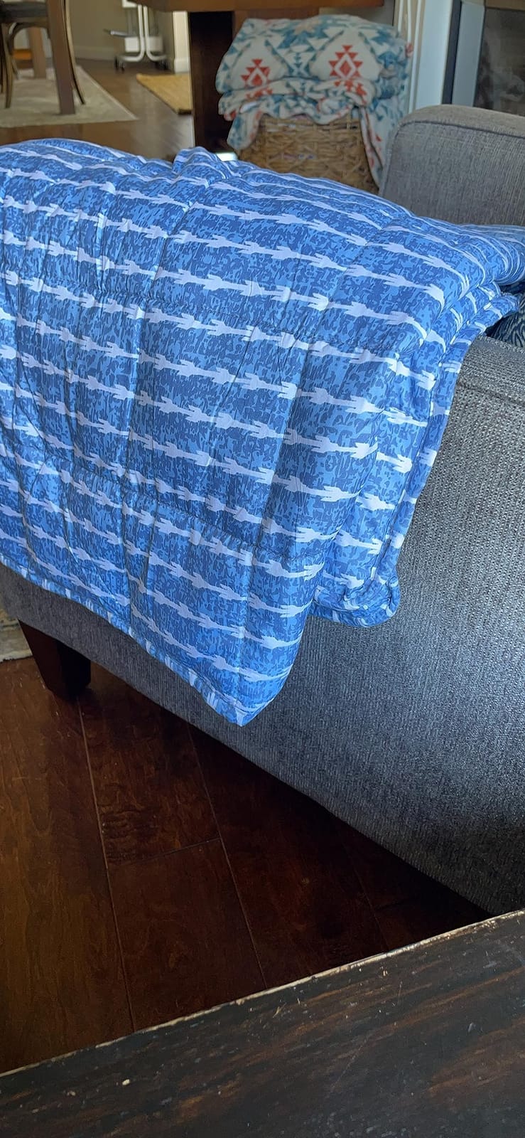 L'AGRATY King Size Weighted Blanket for Adults 20lbs, 88