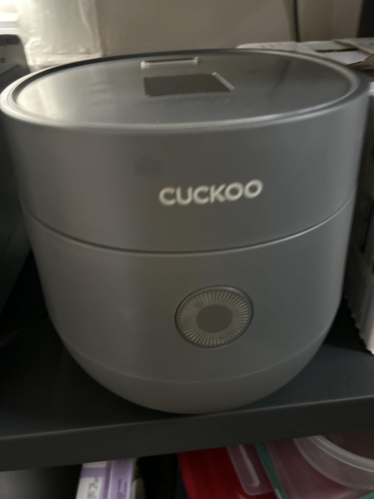 CUCKOO Micom Fuzzy Logic Rice Cooker, 12-Cup Cooked, Gray, CR-0675FG customer photo 2