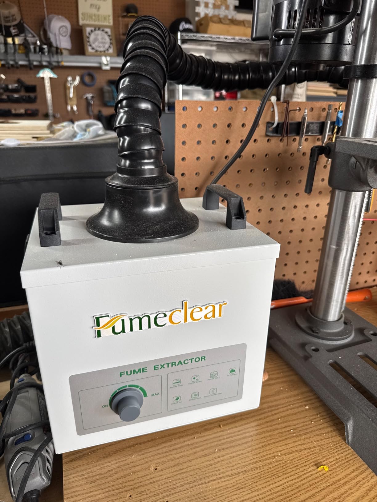 FumeClear FC-100A Fume Extractor Low-Noise & High Iodine 3-Stage Filtration customer photo 1
