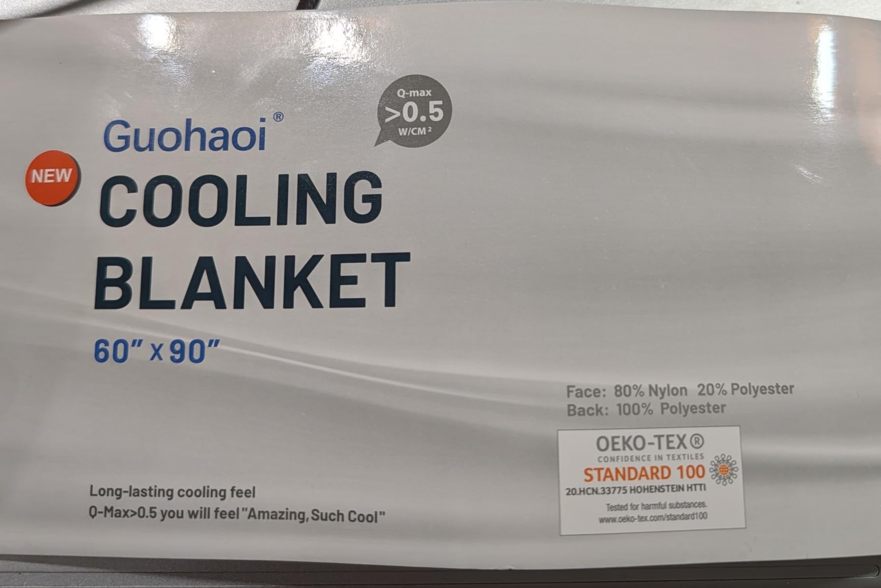 Guohaoi Cooling Blanket for Hot Sleepers and Night Sweats 90