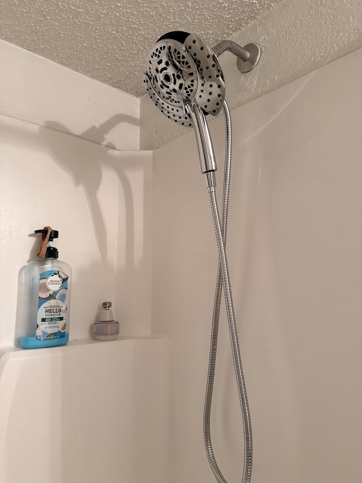 INAVAMZ 2 in 1 Shower Head with Handheld Combo High Pressure Silver 1.8 GPM customer photo 1