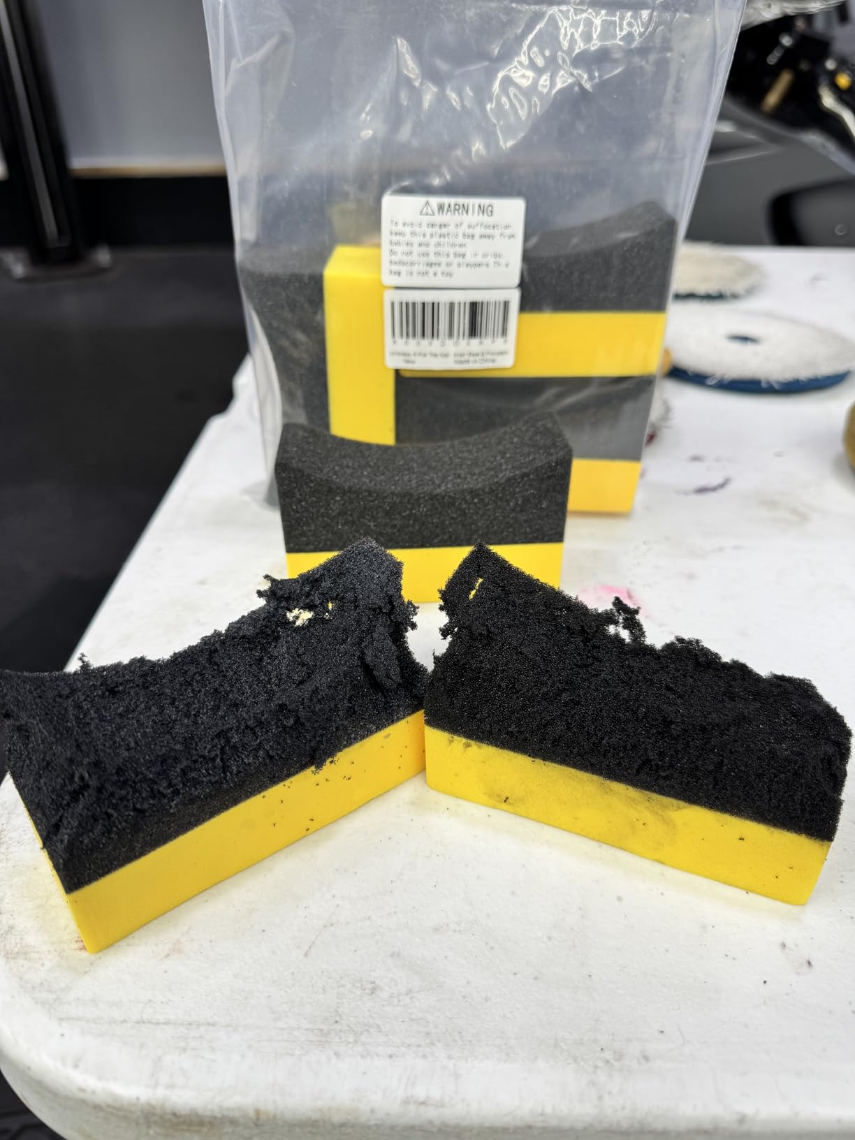 6 Pcs Tire Applicator Dressing Shine Sponge customer photo 1