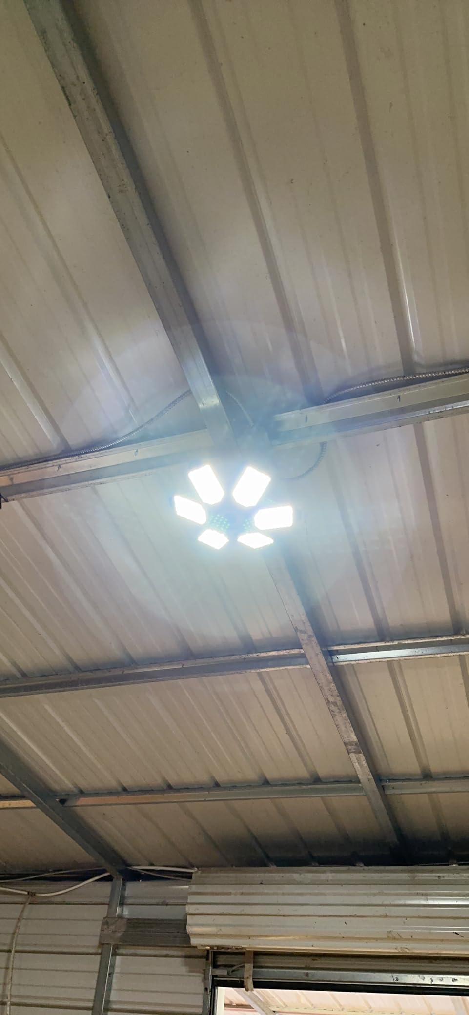 Adiding LED Garage Light 2 Pack, LED Garage Ceiling Lights 20000LM 6500K customer photo 2