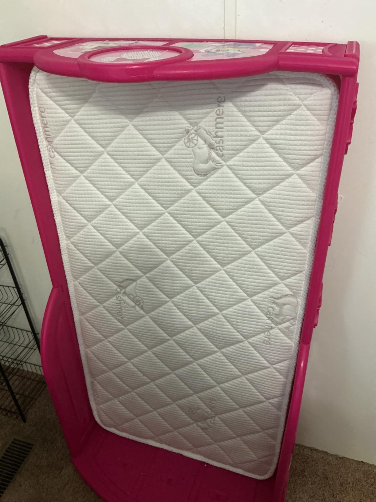 Letmxiu Premium Crib & Toddler Mattress,100% Knitted Fabric, Premium Fleece Surface-Hypoallergenic, 5