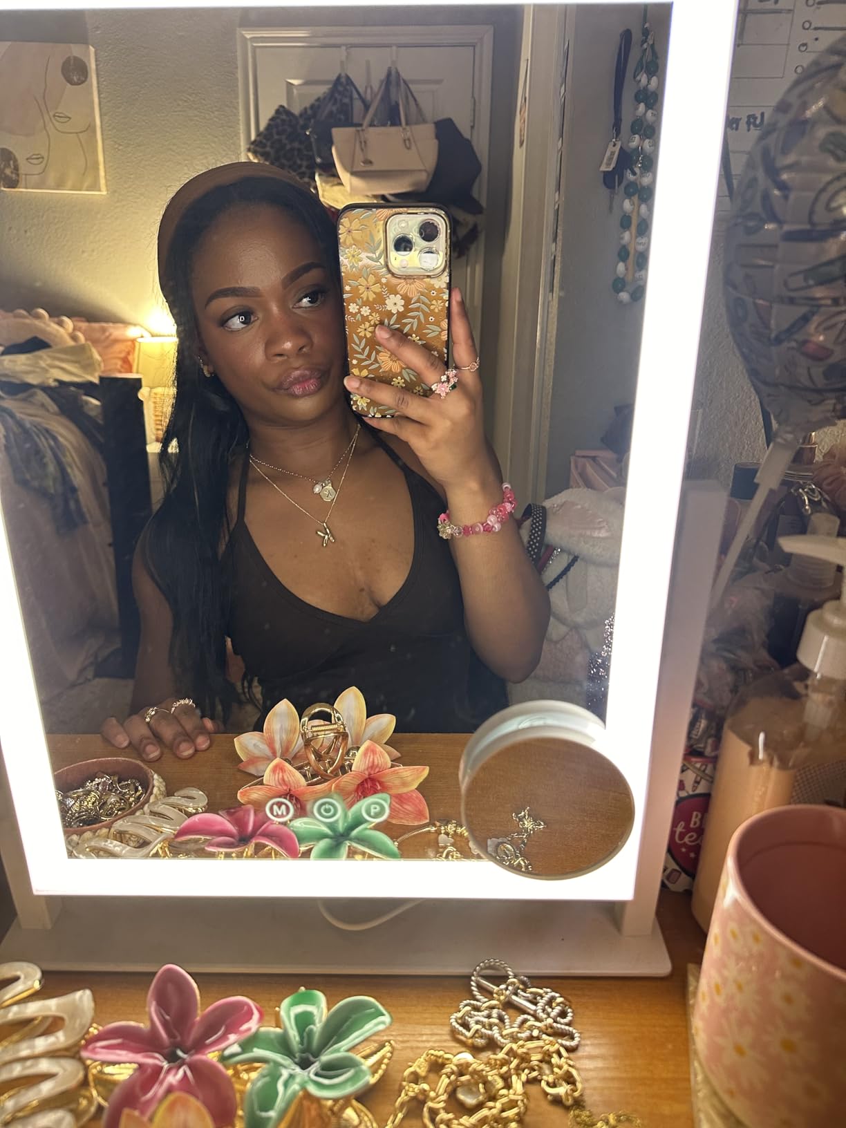 HIEEY Lighted Makeup Mirror, 17.3