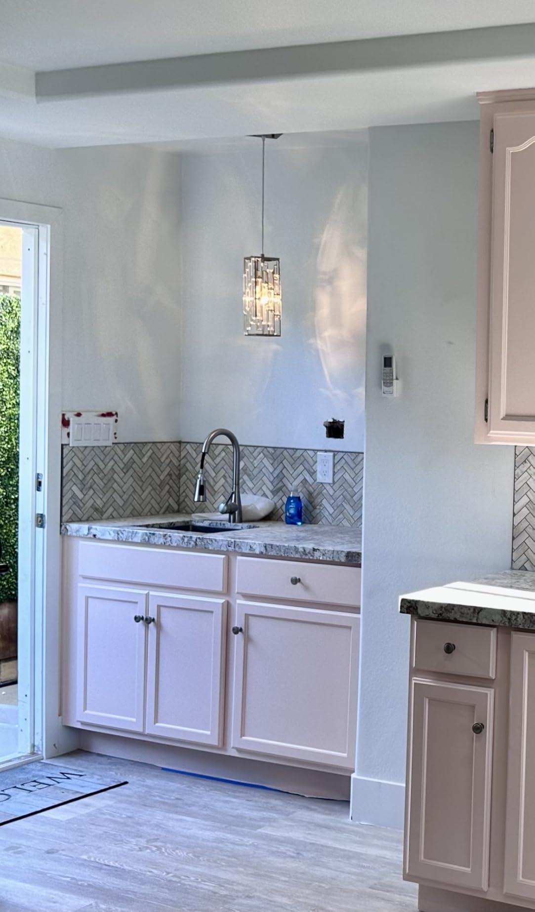 Black Pendant Lighting Modern Pendant Light, Mini Crystal Chandeliers,Adjustable Pendant Light Fixture for Kitchen Island Dinning Room Bedroom (3 Pack) customer photo 1