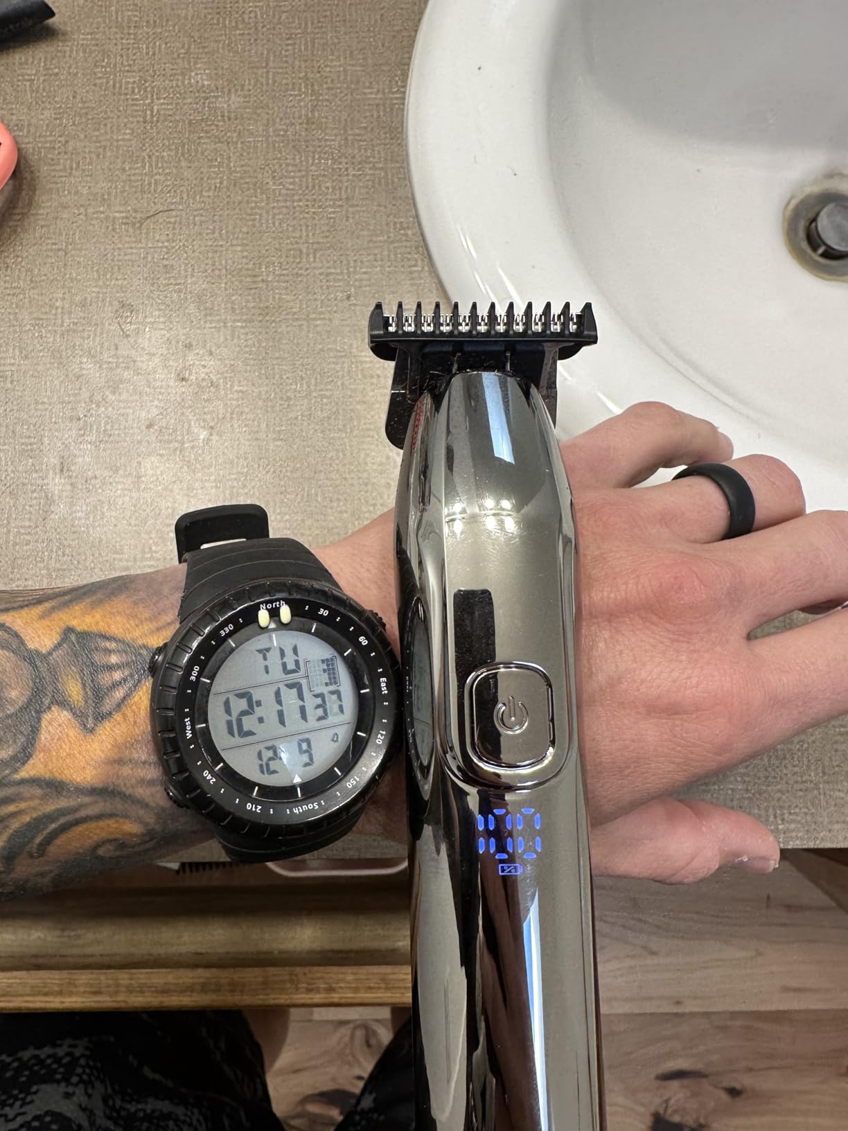 Jack & Rose Clippers and Trimmers Set, Cordless Hair Clippers for Men, Barber Clippers Set customer photo 1