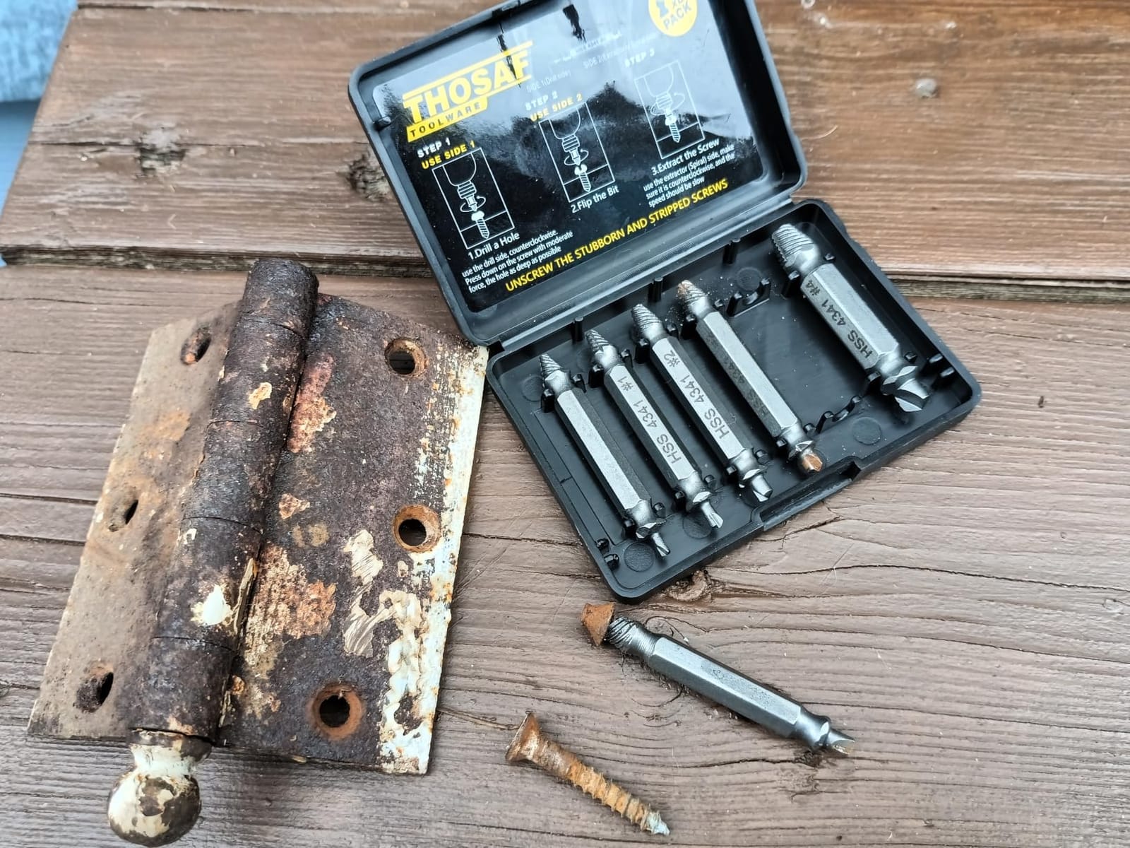Damaged Screw Extractor Set,Christmas Stocking Stuffers for Adults Men Him customer photo 1