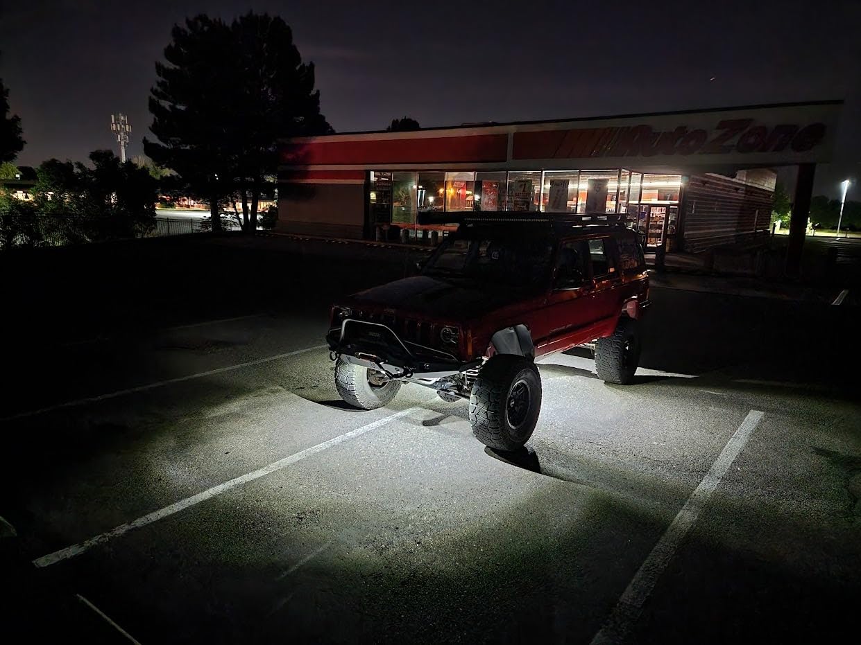 Rock Lights,LEDMIRCY R1 White Rock Lights for Trucks with Wire Harness Kit customer photo 1