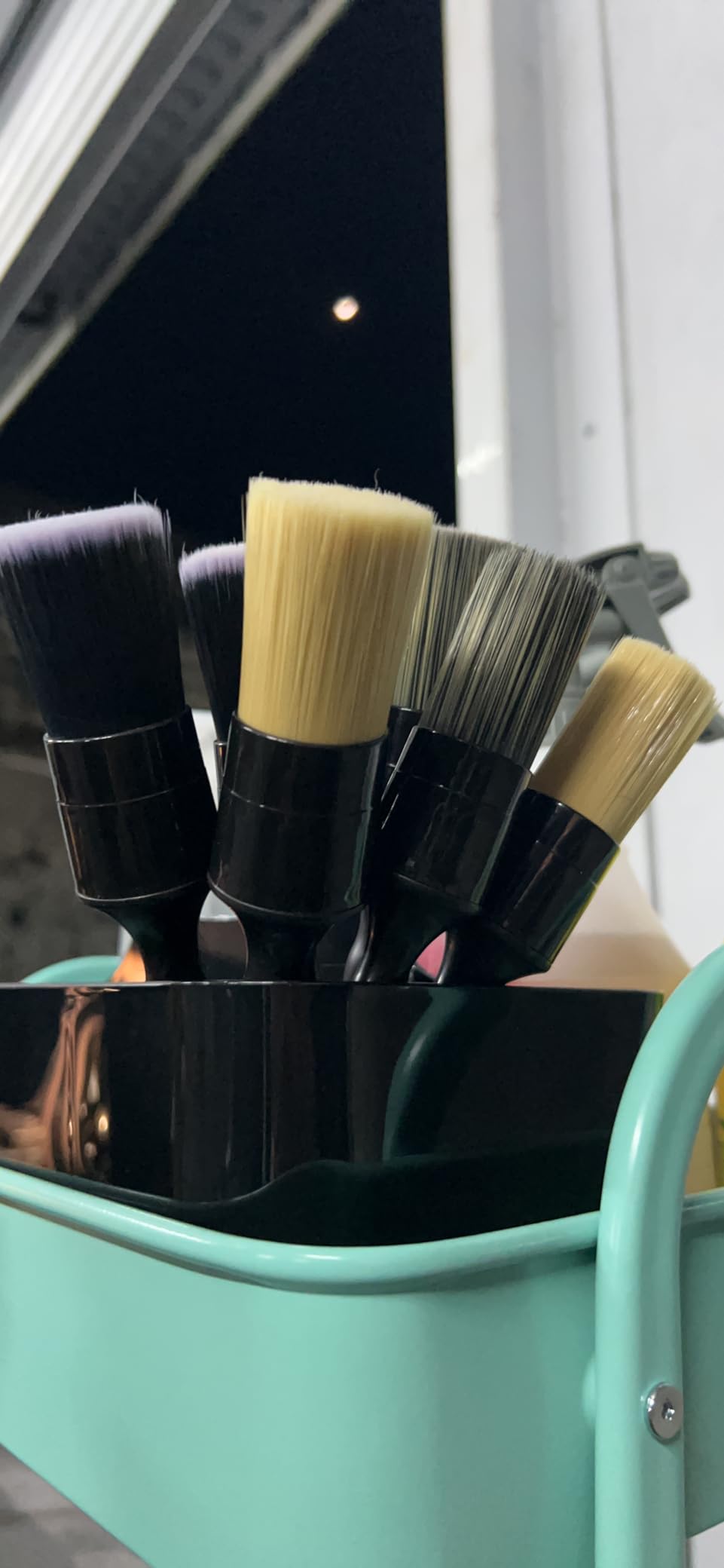 MVEQRRN 6 Pcs Car Detailing Brush Set, Boars Hair & Soft Cleaning Brushes customer photo 2
