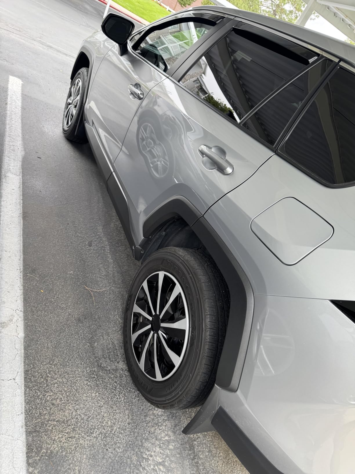 16 inch Hubcaps ABS Replacement for Steel Wheel（Non-Alloy） Snap-on Set of 4 customer photo 2