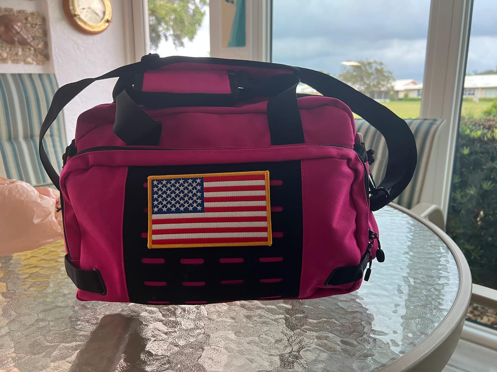 Tactical Pistol Range Bag for 3 Handguns with Lockable Zippers customer photo 1