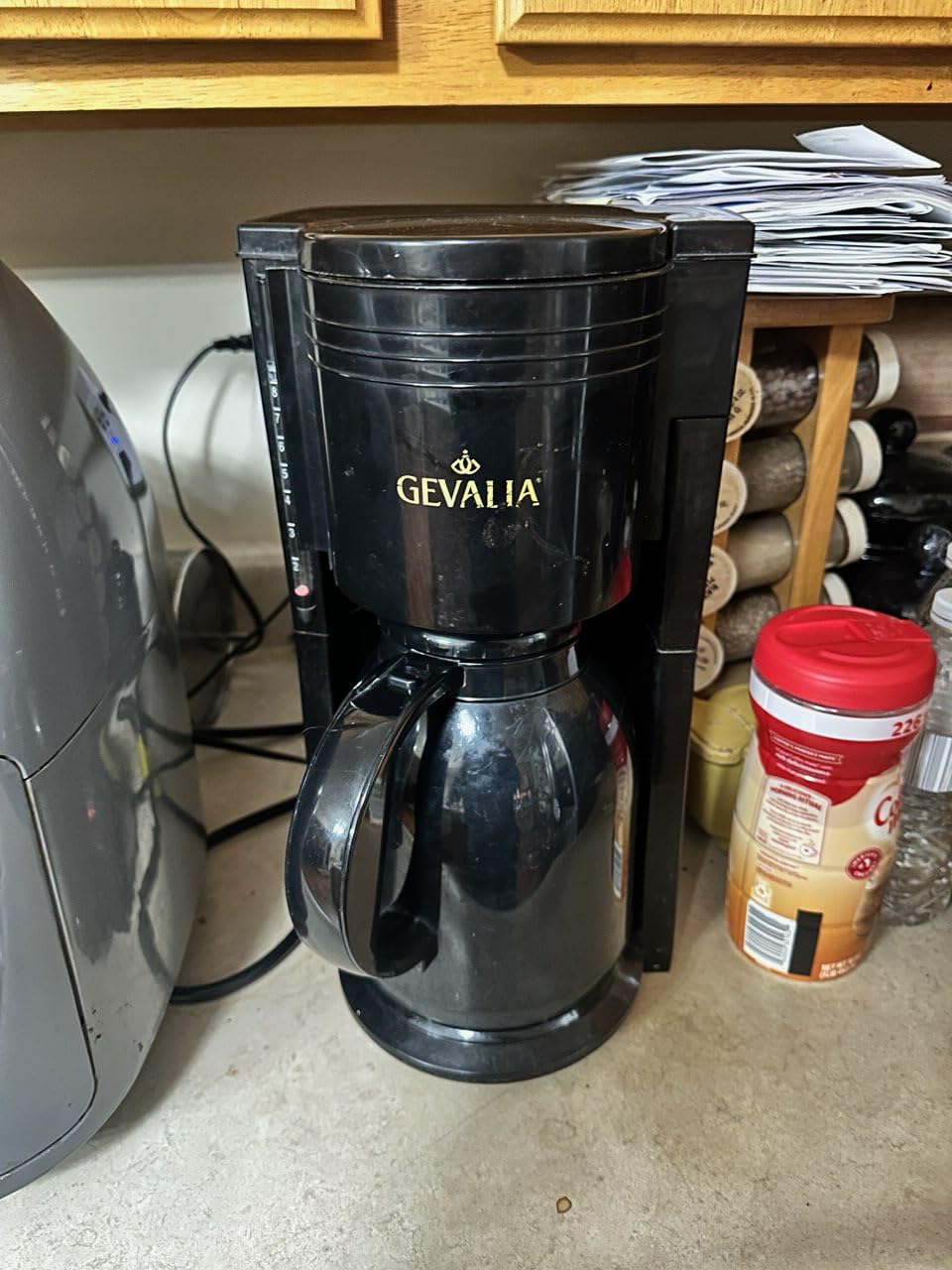 BLACK+DECKER 12 Cup Thermal Programmable Coffee Maker with Brew Strength and VORTEX Technology, Black/Steel, CM2046S customer photo 2