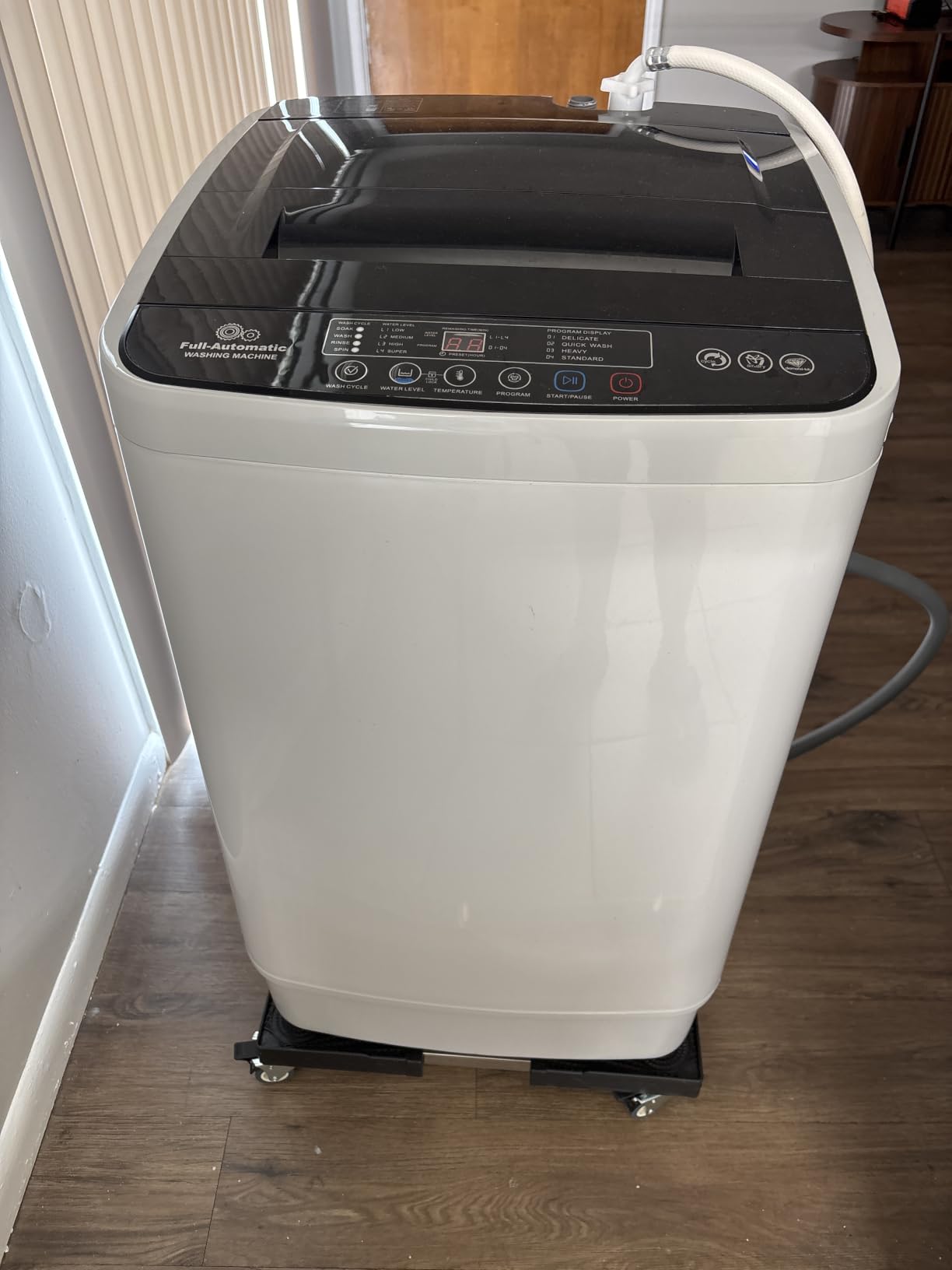 Nictemaw Washing Machine for Apartment, 17.8Lbs 2.4Cu.ft Full-Automatic customer photo 2
