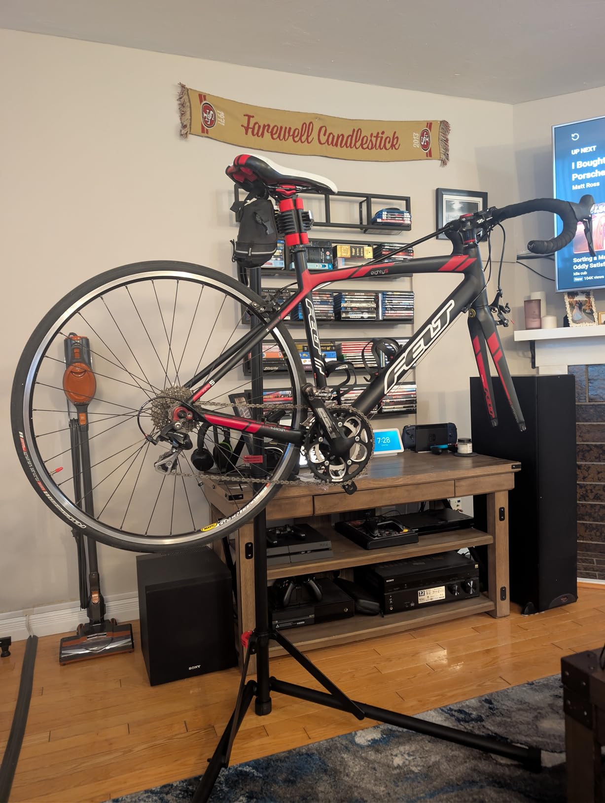 CXWXC Bike Repair Stand - Bike Stand For Maintenance Workstand customer photo 1