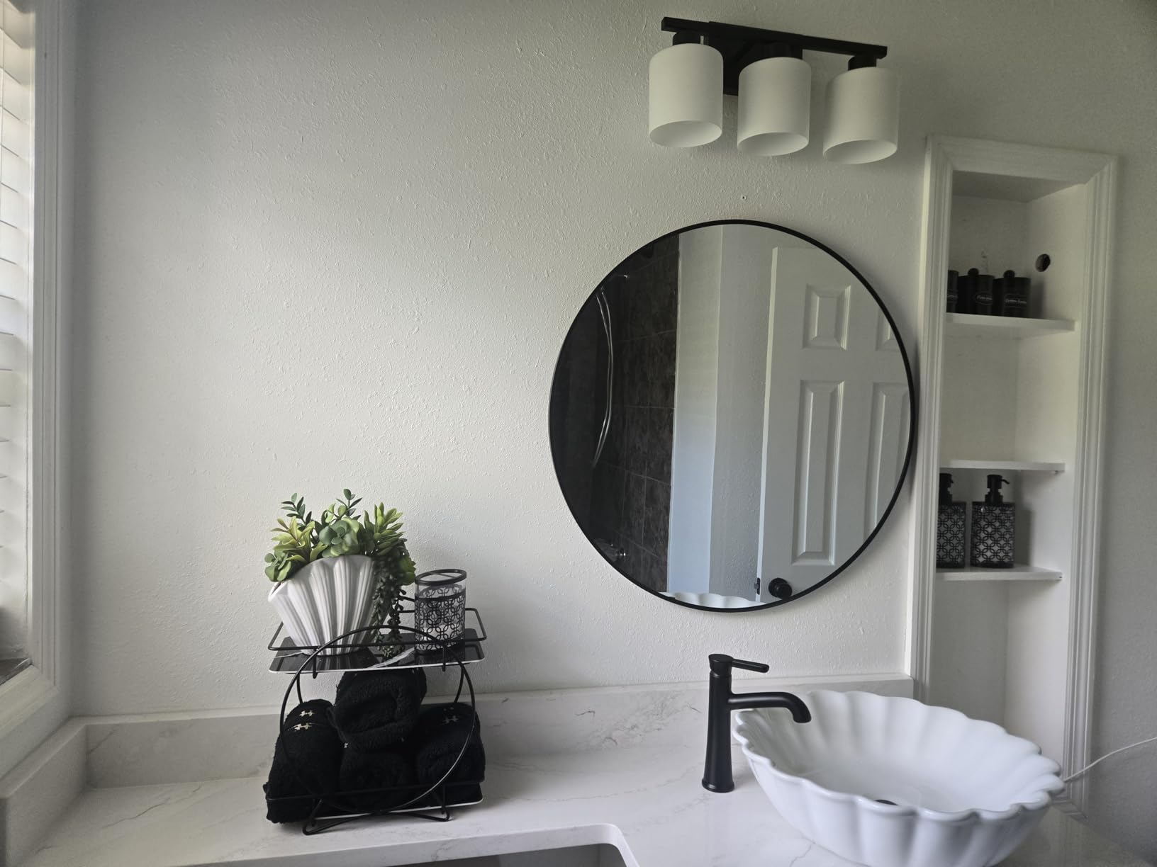 18 Inches Bathroom Light Fixtures Over Mirror Brushed Nickel customer photo 2