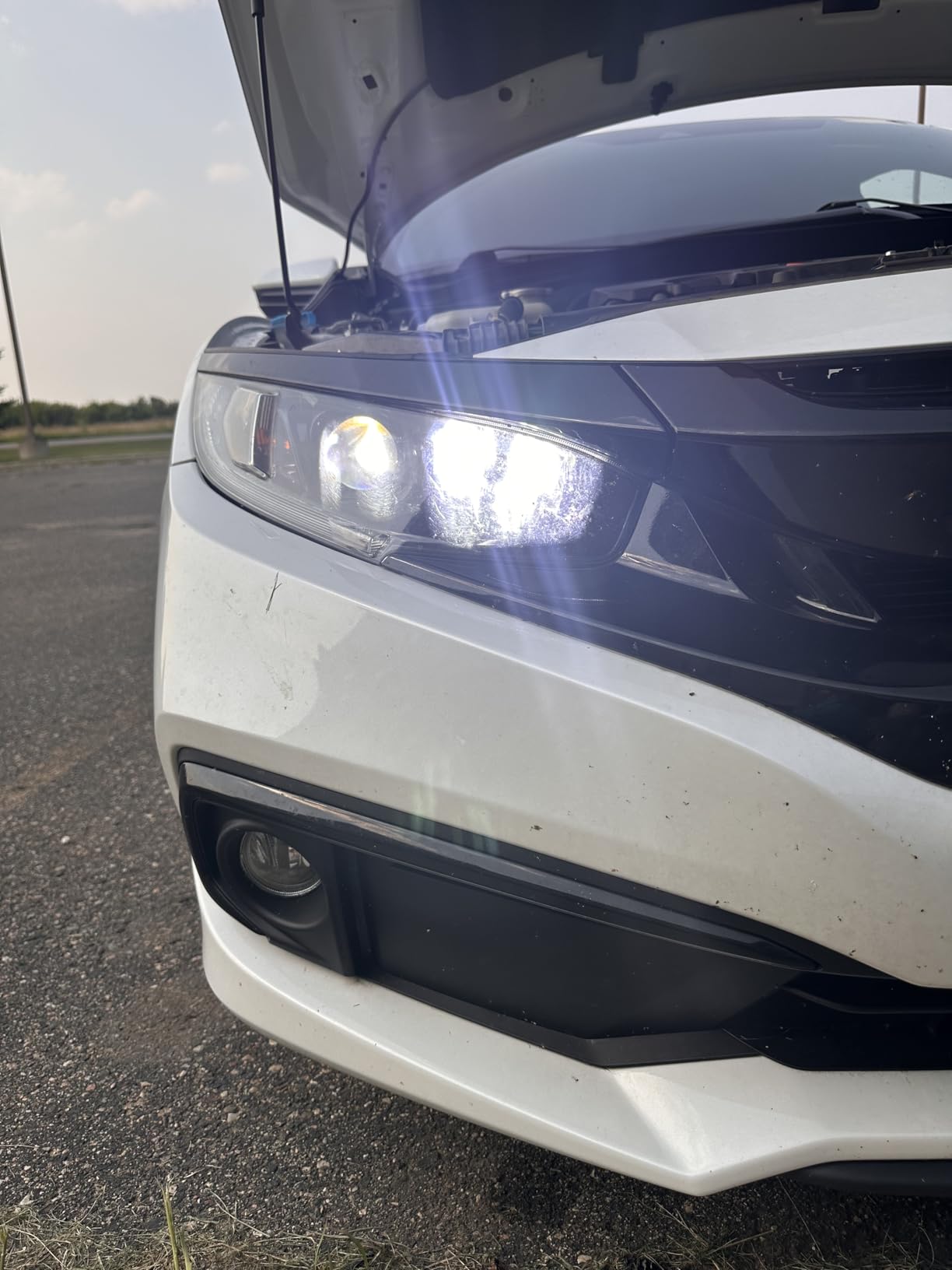 SEALIGHT 9145 H10 LED Fog Light Bulbs or DRL, 18000LM 800% Brightness 9140 H10 9145 LED Fog Lights LED Bulb for Car, 6500K Cool White 984 FT Strong Penetration, 60000 Hours Lifespan, Pack of 2 customer photo 1