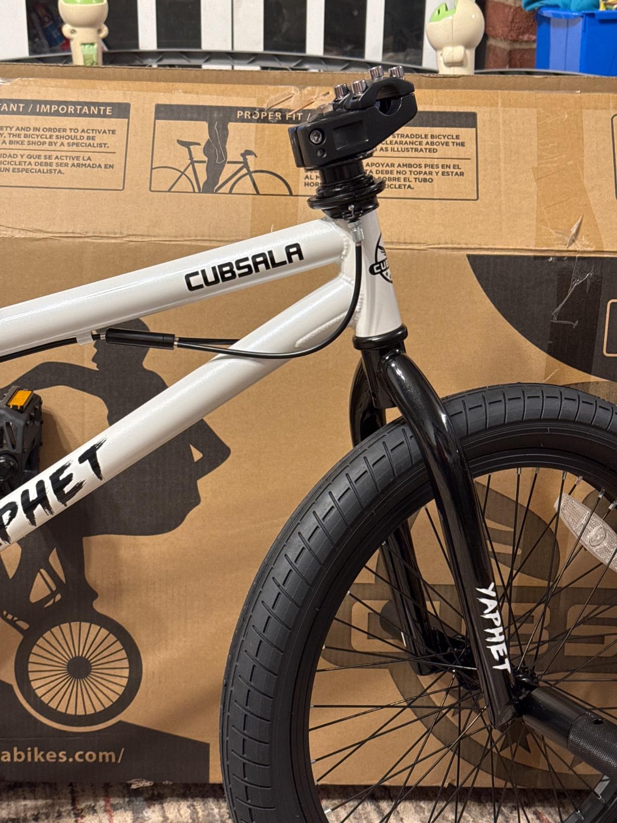 cubsala Freestyle BMX Bike, 20 Inch Yaphet Bicycle for Teen Beginner and Adult Riders, Bike with Hi-Ten Steel Frame, Multiple Colors customer photo 2