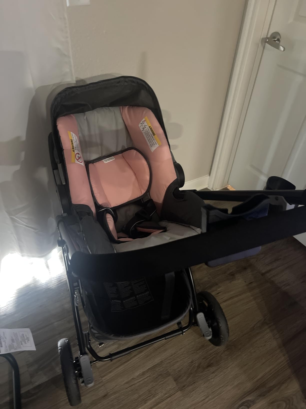 Baby Trend Passport® Switch 6-in-1 Modular Stroller Travel System with EZ-Lift™ Plus Infant Car Seat, Dash Black customer photo 2