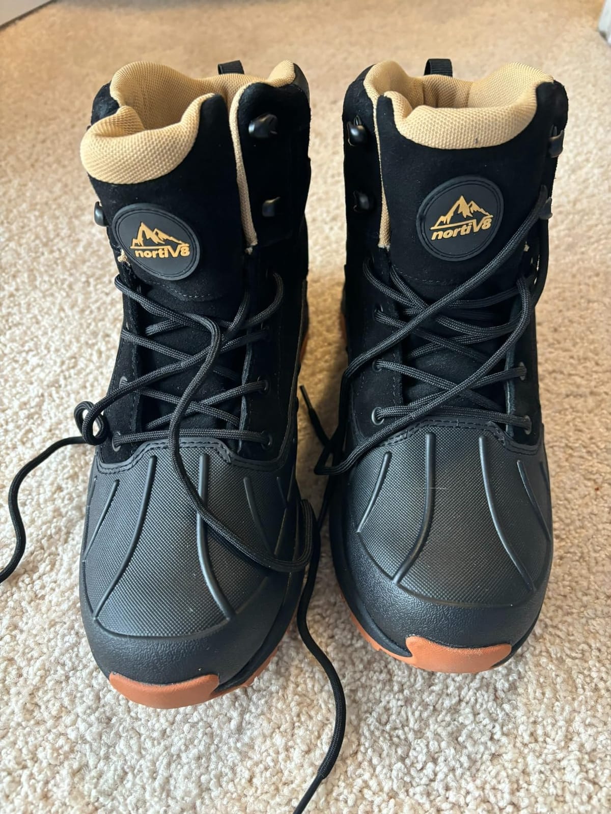 NORTIV 8 Women's Waterproof Hiking Boots Outdoor Trekking Camping Trail Hiking Boots customer photo 1