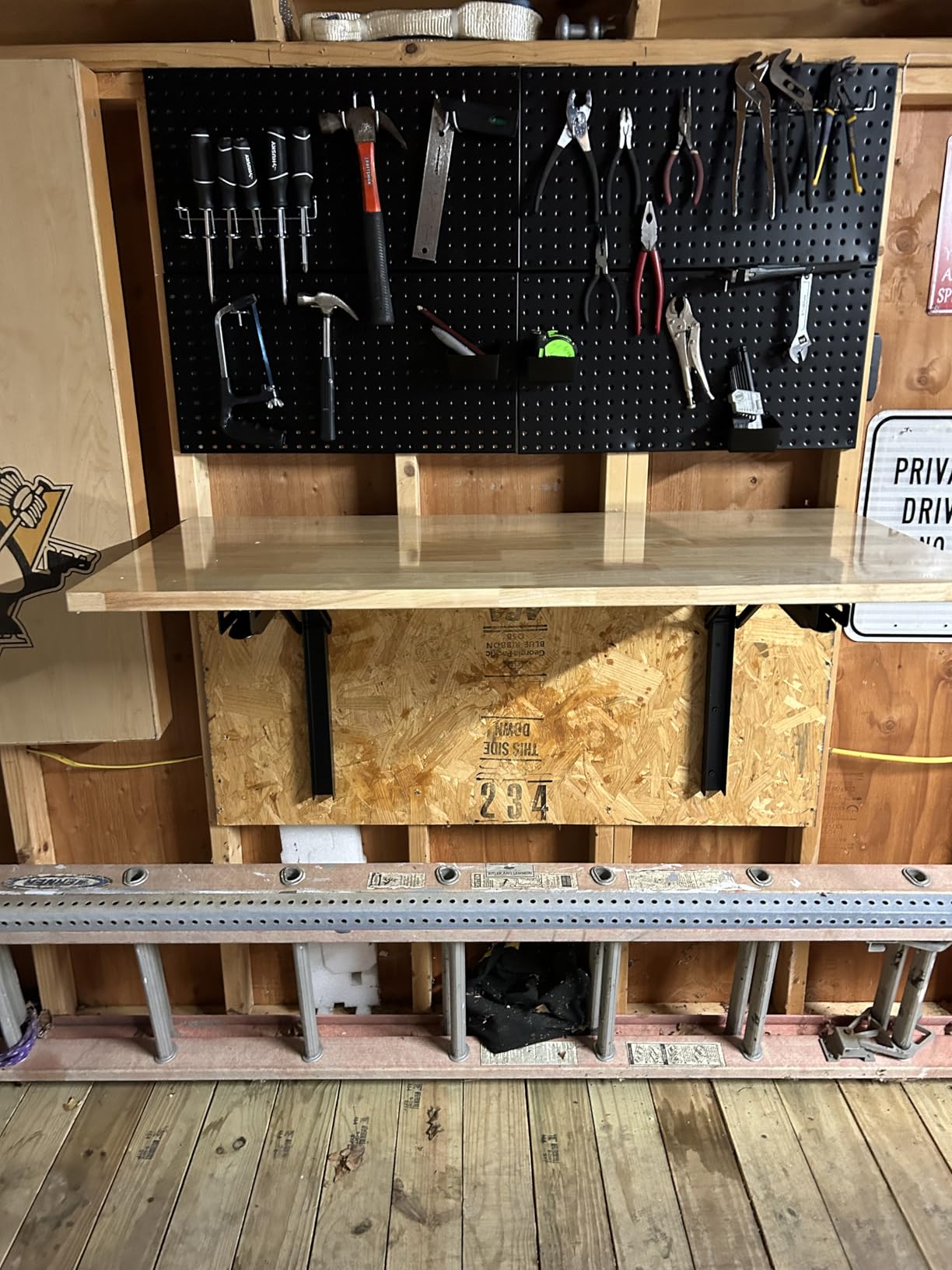 Ultrawall Metal Pegboard Wall Panels, Peg Boards for Garage Tool Storage customer photo 1