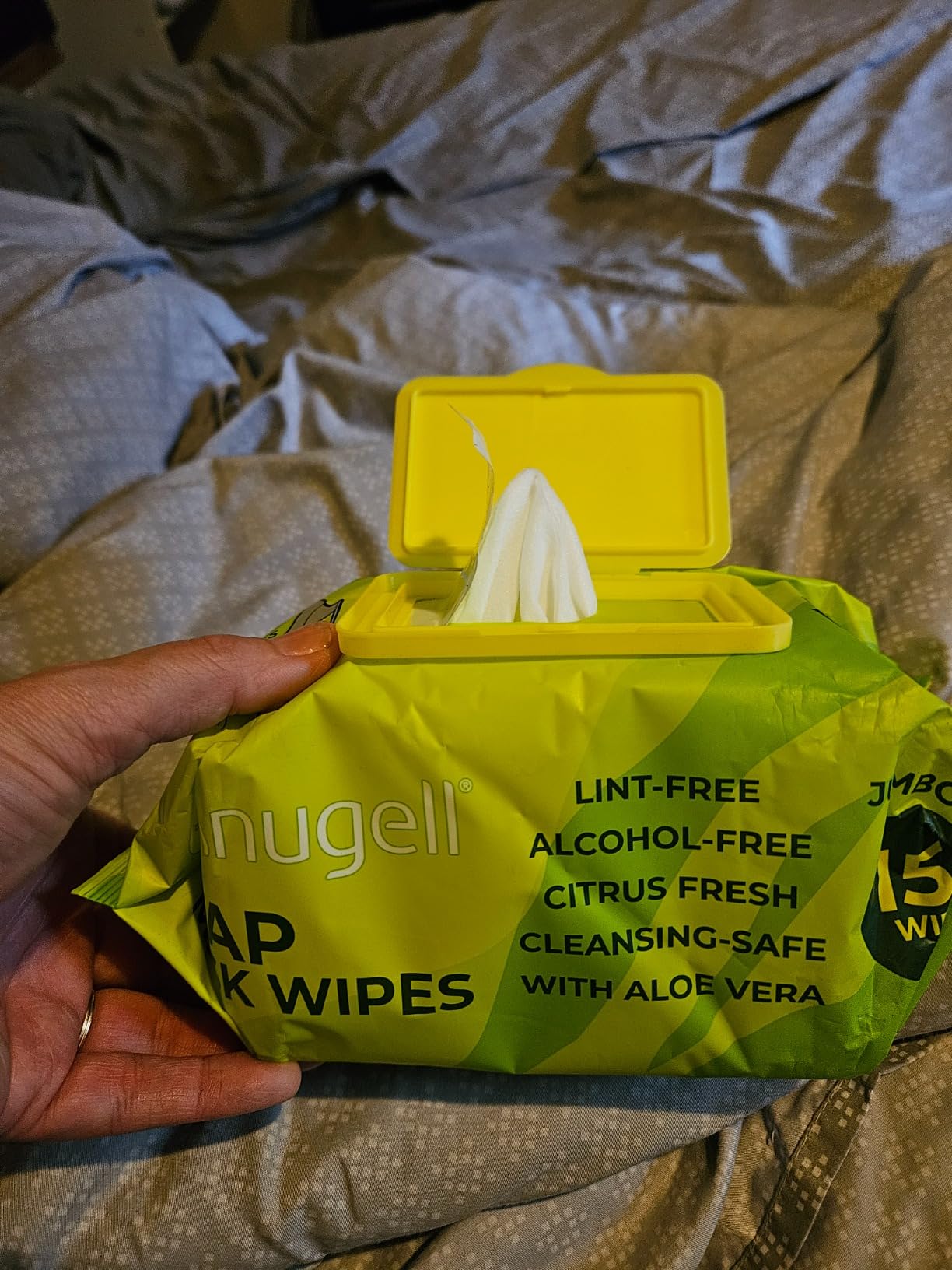 Snugell CPAP Mask Wipes - Travel Size 150 Count (Pack of 1), Unscented customer photo 2