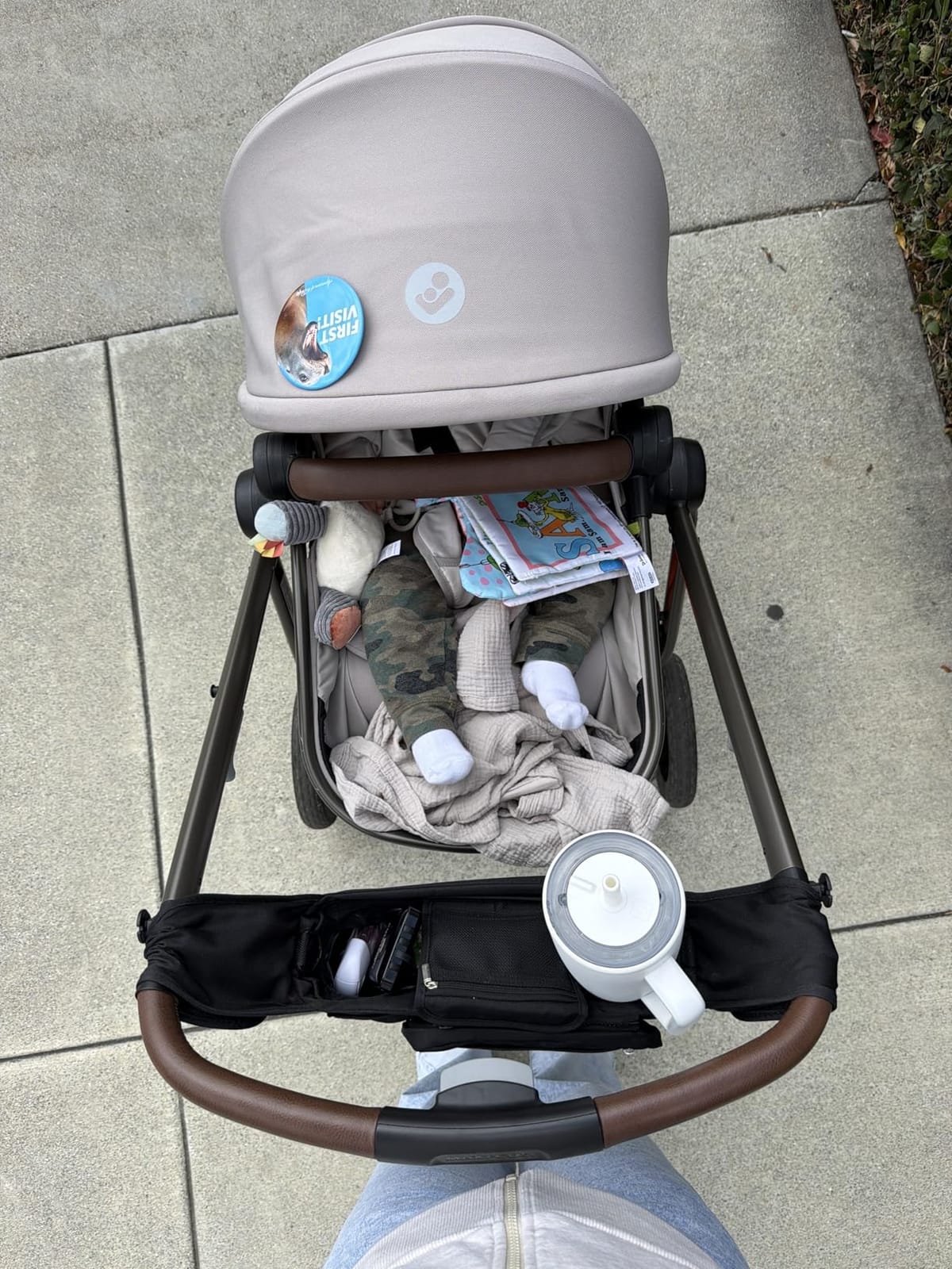 Maxi-Cosi Zelia 2 Luxe 5-in-1 Modular Travel System, New Hope Tan customer photo 2