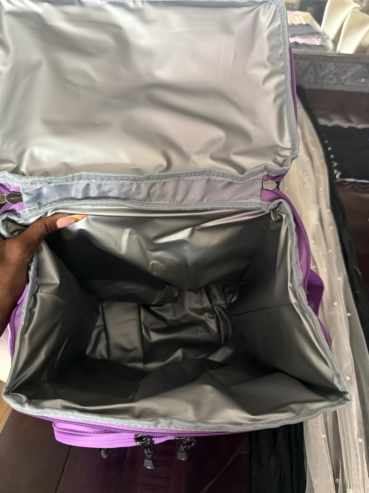 Hulongo Large Waterproof Insulated Cooler Backpack, 30L, 48Cans customer photo 2