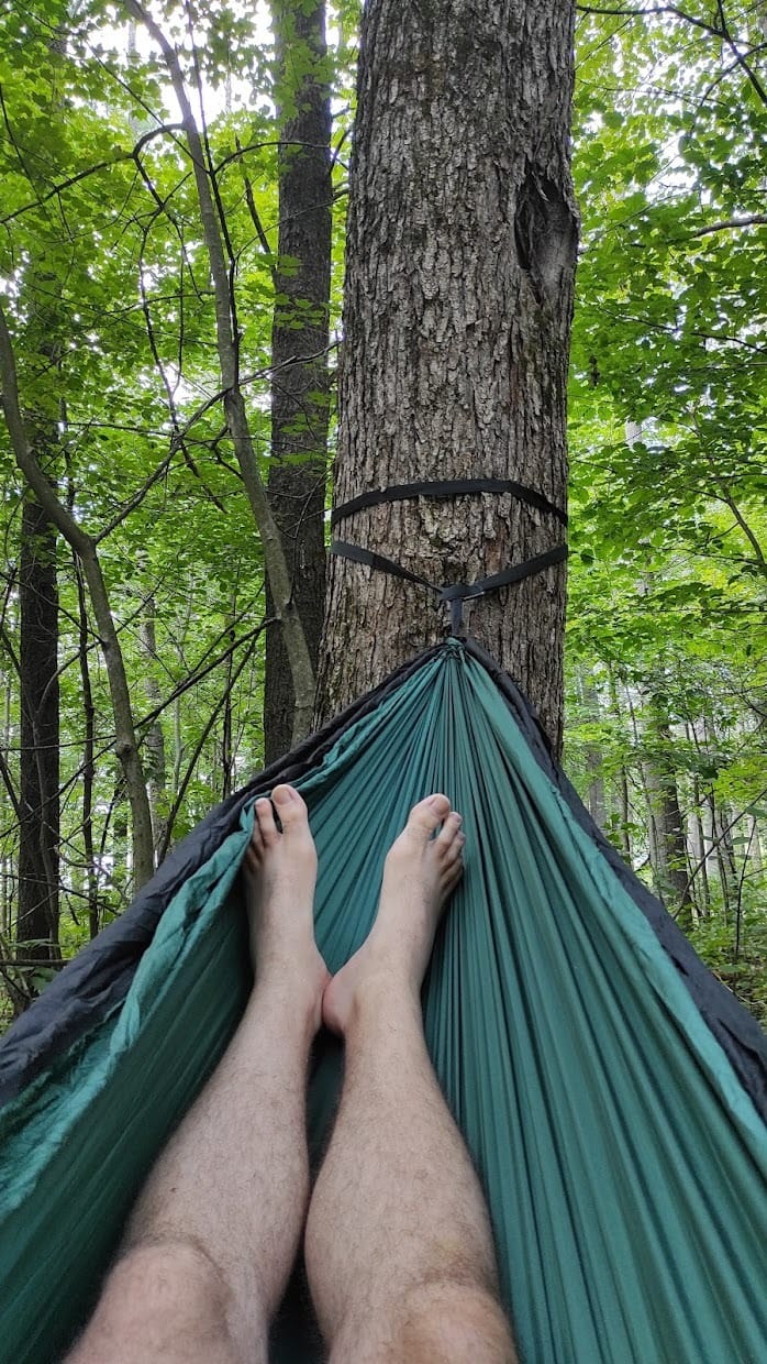 Grassman Camping Hammock Double & Single Portable Hammock with Tree Straps, Lightweight Nylon Parachute Hammocks Camping Accessories Gear for Indoor Outdoor Backpacking, Travel, Hiking, Beach customer photo 1