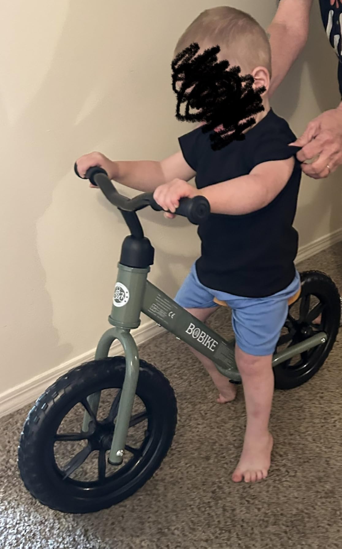 Bobike Toddler Balance Bike Toys for 2 to 5 Year Old Girls Boys Adjustable Seat and Handlebar No-Pedal Training Bike Best Gifts for Kids customer photo 1
