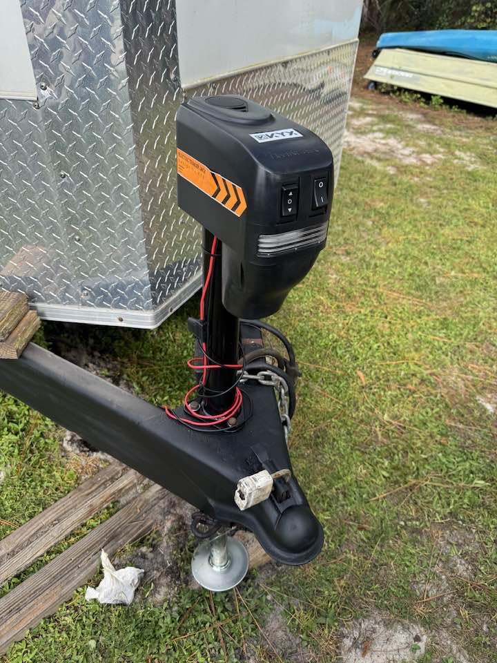 KYX Electric Trailer Jack 7500LBs,Electric Jack with Waterproof Cover customer photo 1