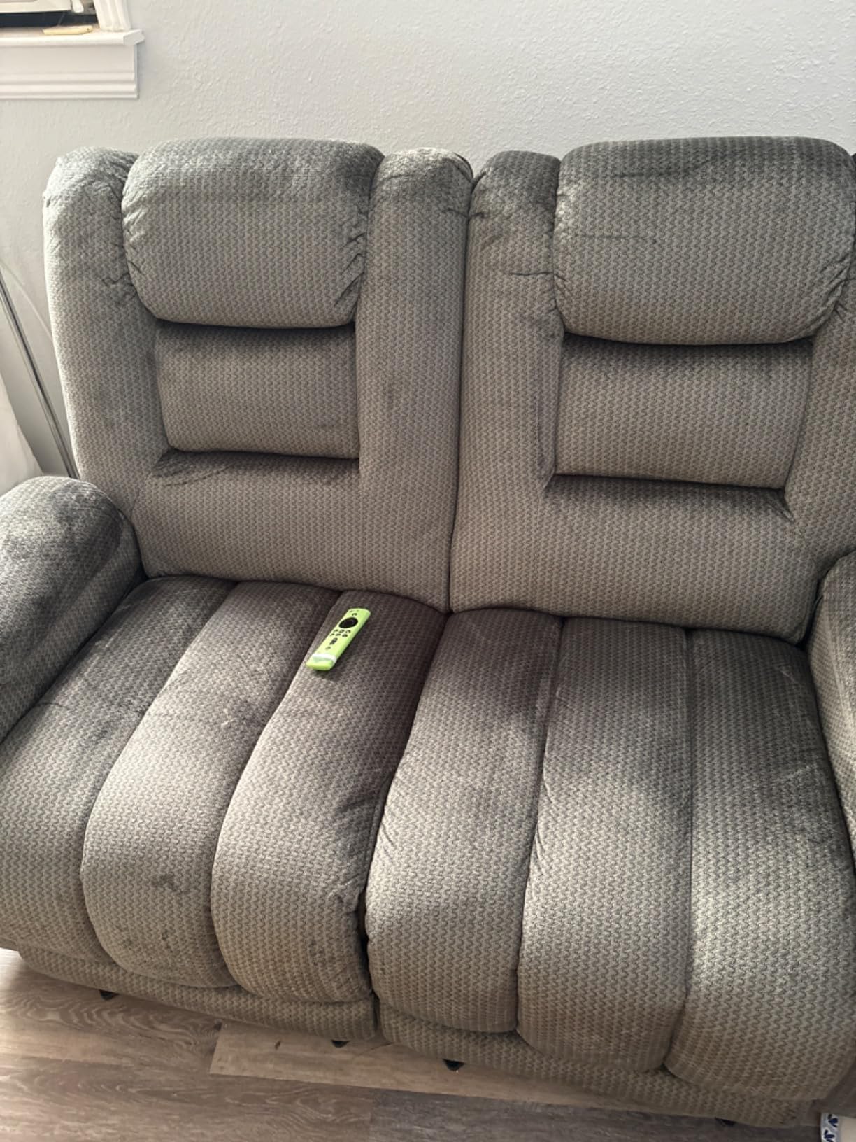 MCombo 56 in Reclining Loveseat Recliner with Heat & Massage PR648M1 Brown customer photo 2