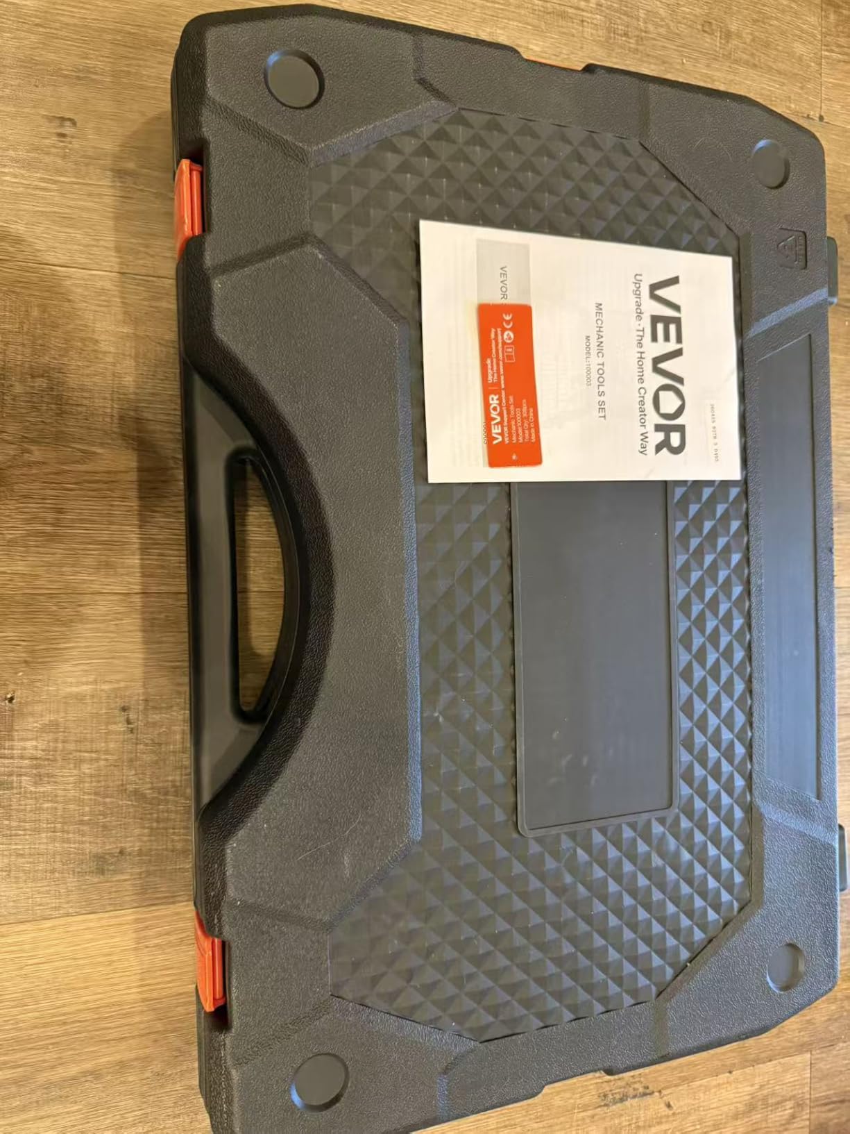 VEVOR Mechanics Tool Set, 205 Pcs SAE and Metric Sockets, 1/4