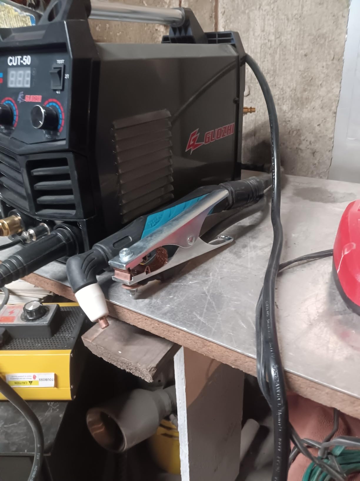 GZ GUOZHI Plasma Cutter, 50 Amp Air Inverter Plasma Cut, 110V/220V Dual Voltage Digital Display IGBT Inverter Plasma Cutting Machine with 2T/4T/TEST Function customer photo 2