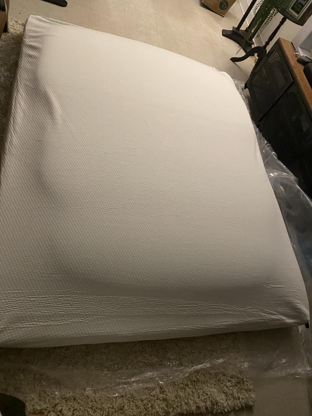 Zinus 12 Inch King Green Tea Memory Foam Mattress, Medium Firm Feel | Pressure-Relieving Comfort & Full-Body Support, Naturally Fresh, CertiPUR-US & OEKO-TEX Certified Safe Materials customer photo 1