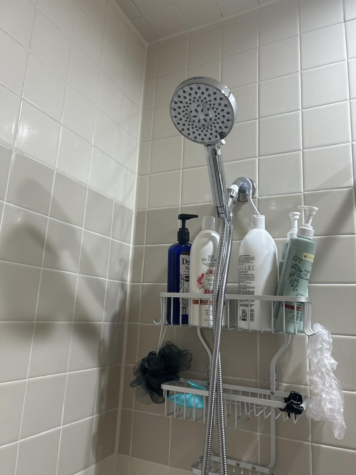 SR SUN RISE Filtered Shower Head with Handheld High Pressure 9 Spray Mode Showerhead Detachable Shower Head Water Softener Filters Beads for Hard Water Remove Chlorine 1 Filter Bright Silver customer photo 2